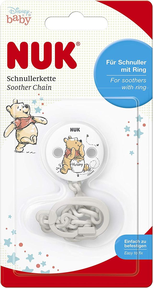Disney Winnie The Pooh Soother Chain- Beige