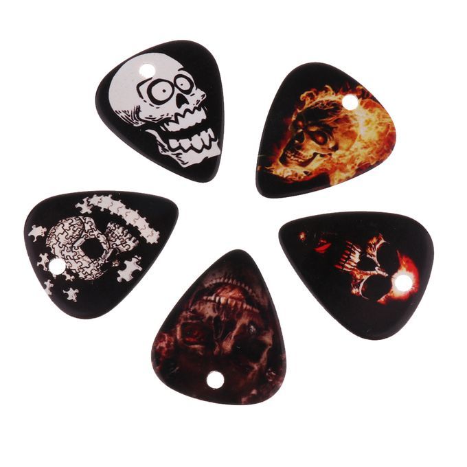 Celluloid Guitar Pick Pendant Necklace For Guitar Parts Accessories