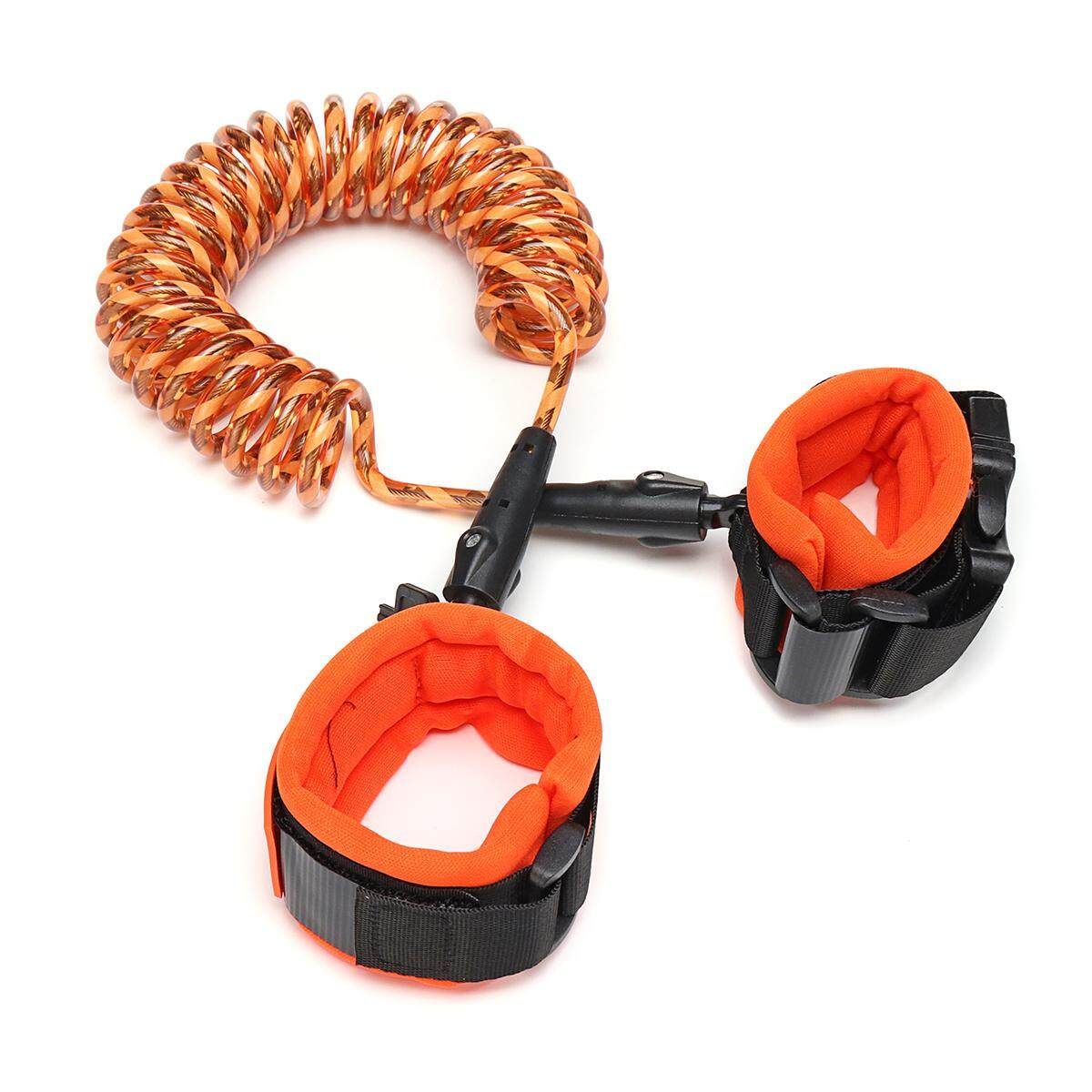 2.5M Toddler Baby Safety Harness Leash Kid Anti Lost Wrist Traction Rope Strap Orange
