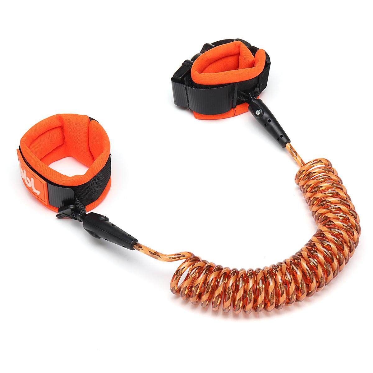 2.5M Toddler Baby Safety Harness Leash Kid Anti Lost Wrist Traction Rope Strap Orange