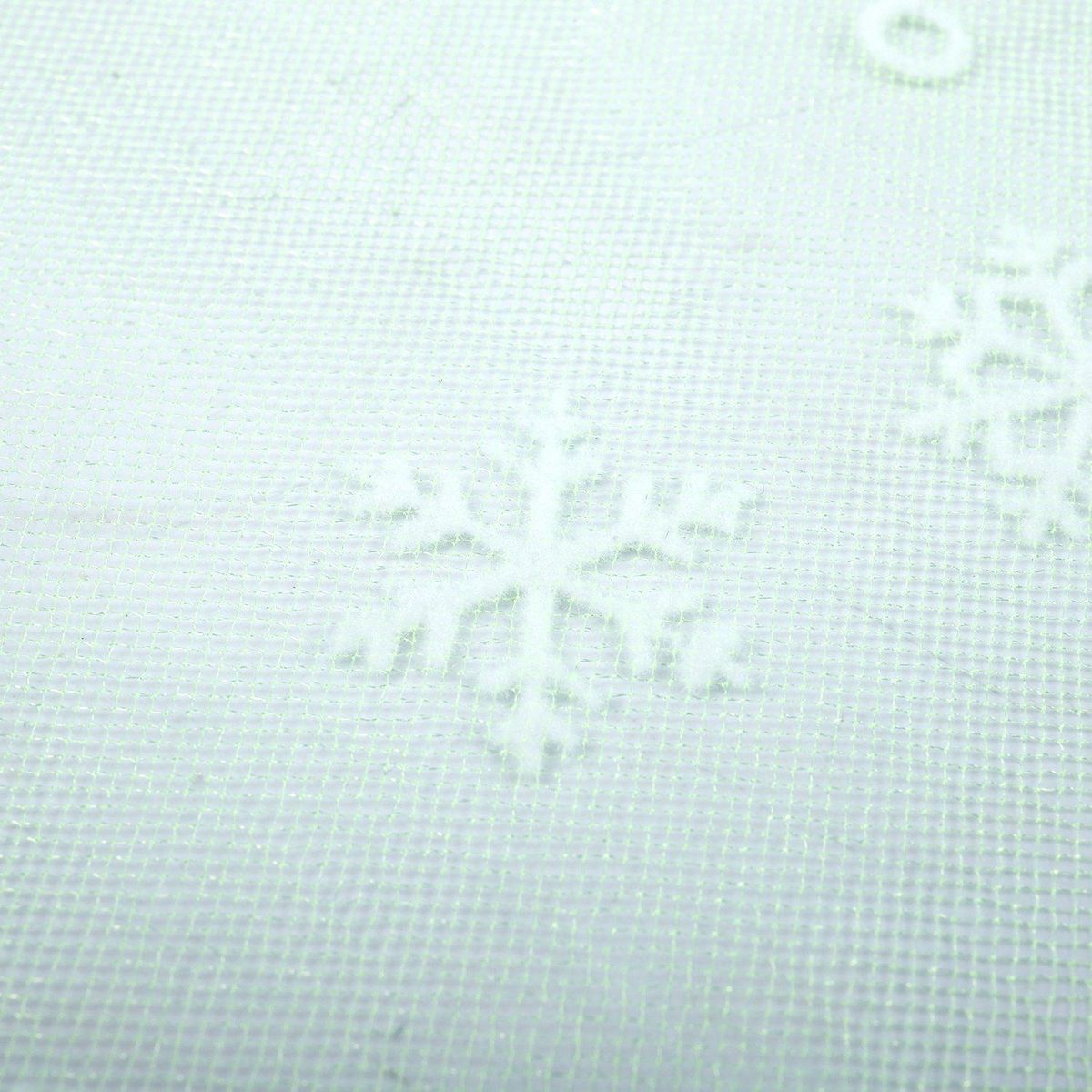 snowflake Ribbon for Burlap Lace Table Wedding Decorations G