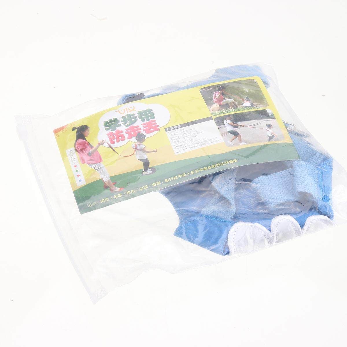 Children Anti Lost Safety Rope Band Harness Strap Toddler Walking Pulling Reins Blue
