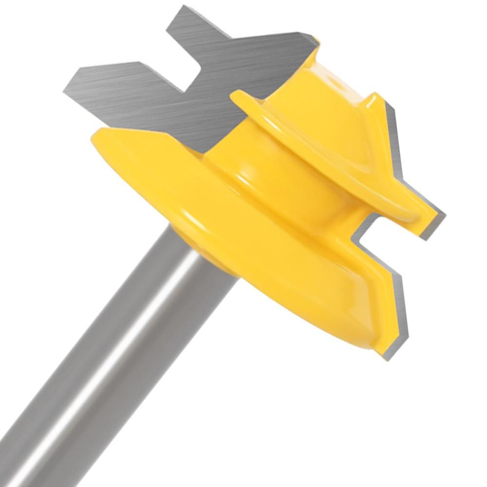 3PCS Rabbet Router Bit Set 8mm Shank with 12.7mm 16mm 19.05mm Height Slot Cutter Router Bit Wood Groove Milling Woodworking Tool