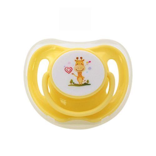 2pcs Silicone Nipple Baby Pacifier For Breastfed Babies