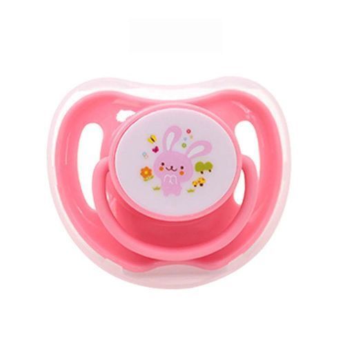 2pcs Silicone Nipple Baby Pacifier For Breastfed Babies