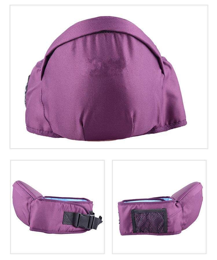 Baby Carrier Waist Stool Walkers Baby Sling Hold Waist Belt Backpack Hipseat Belt Kids Infant Hip Seat Purple