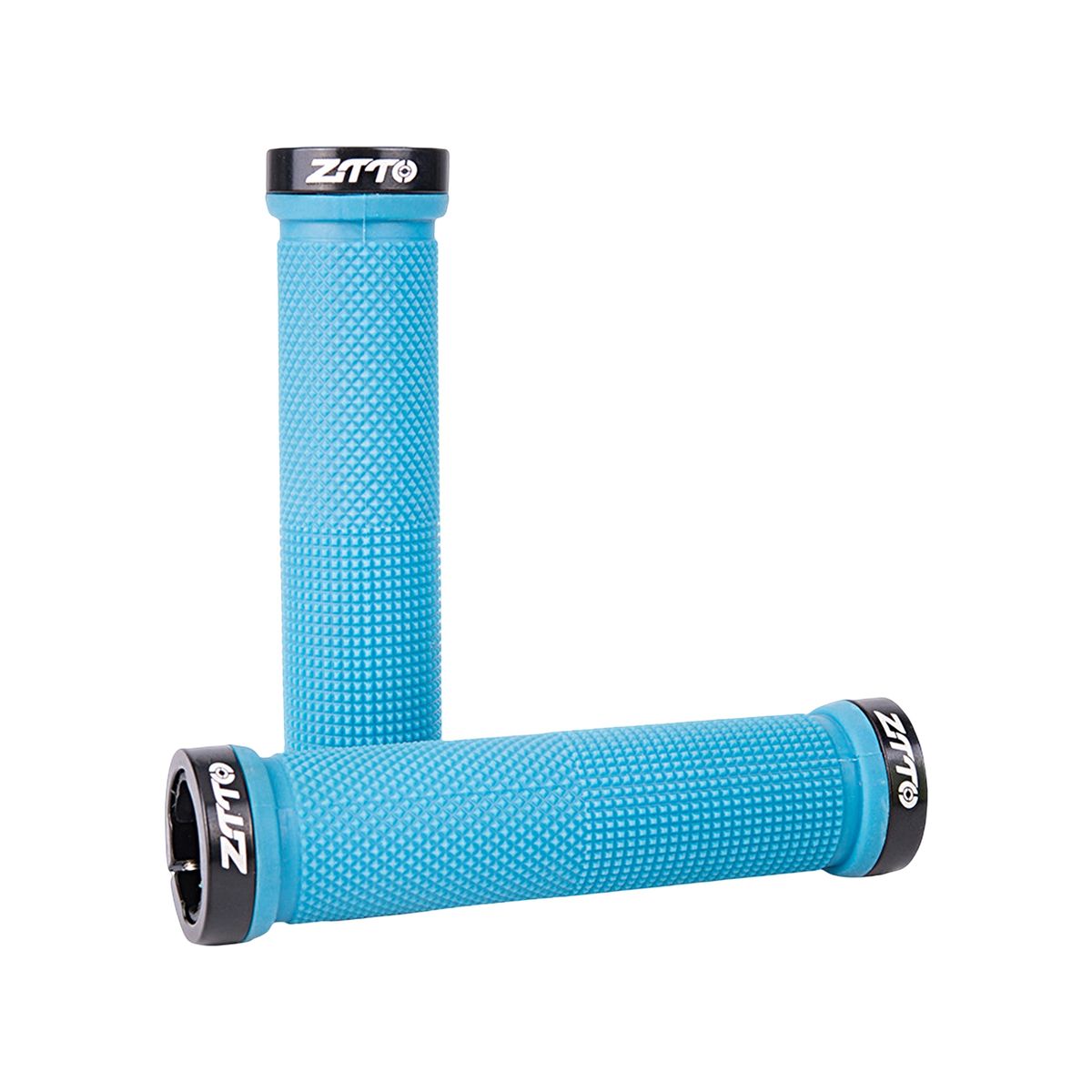 1 Pair Handlebar Cover Anti Corrosion Bike Handle Grips Blue