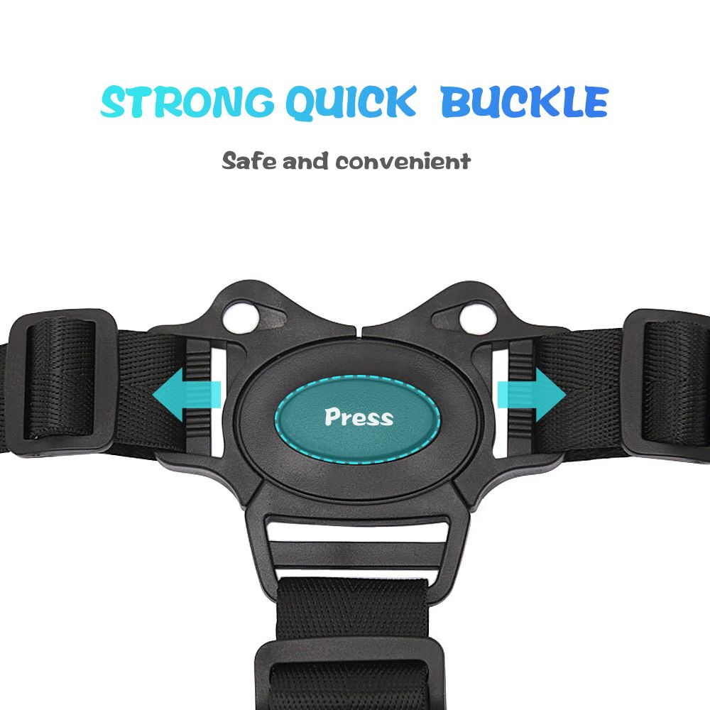 Baby Safety Belt Adjustable 3 Point Harness Baby High Chair