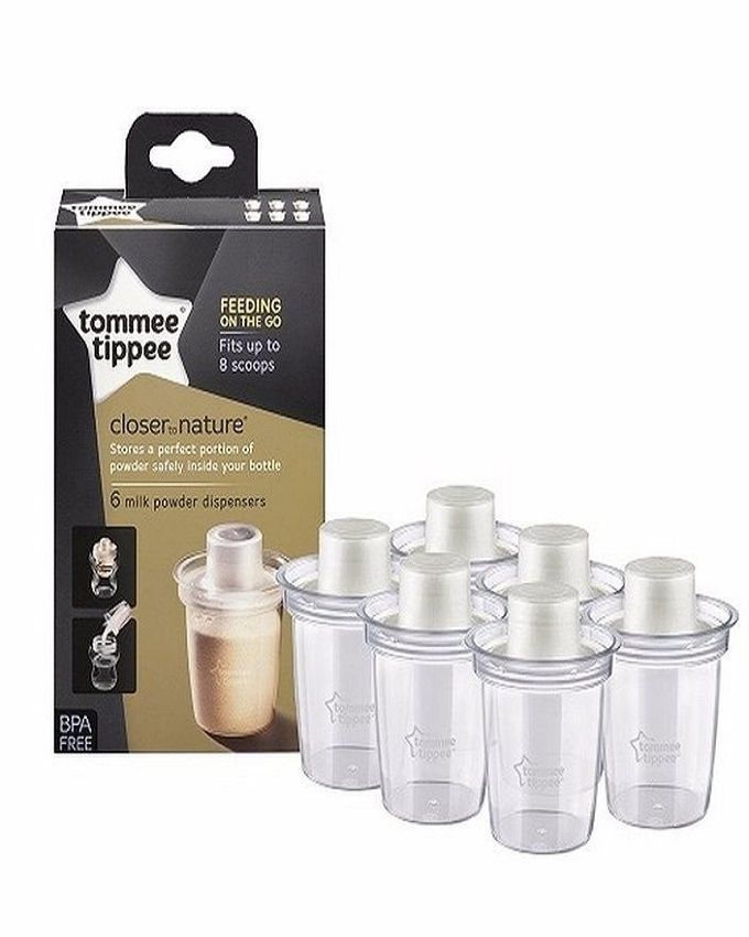 Closer To Nature Milk Dispensers - 6 Piece Set