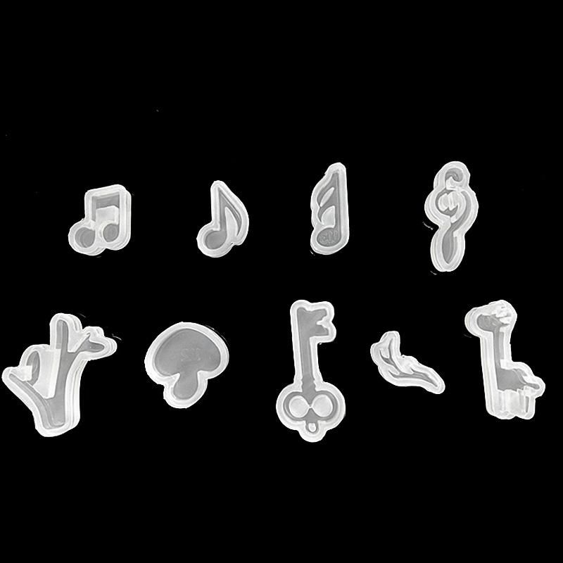20 Pcs Crystal Epoxy Pendant Silicone Mold DIY Handmade
