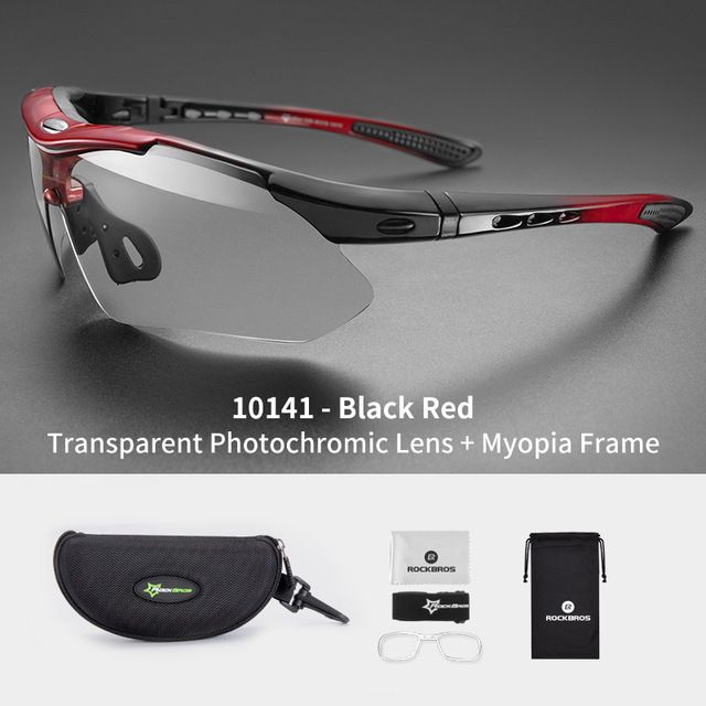 ROCKBROS Polarized Cycling Glasses Bicycle Photochromic