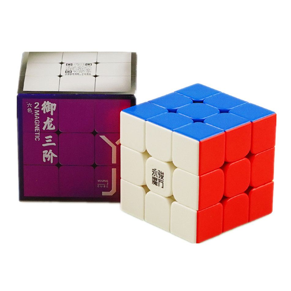 Yongjun Yulong V2 M 3x3x3 Magnetic Speed Cube 3x3 2M Magic