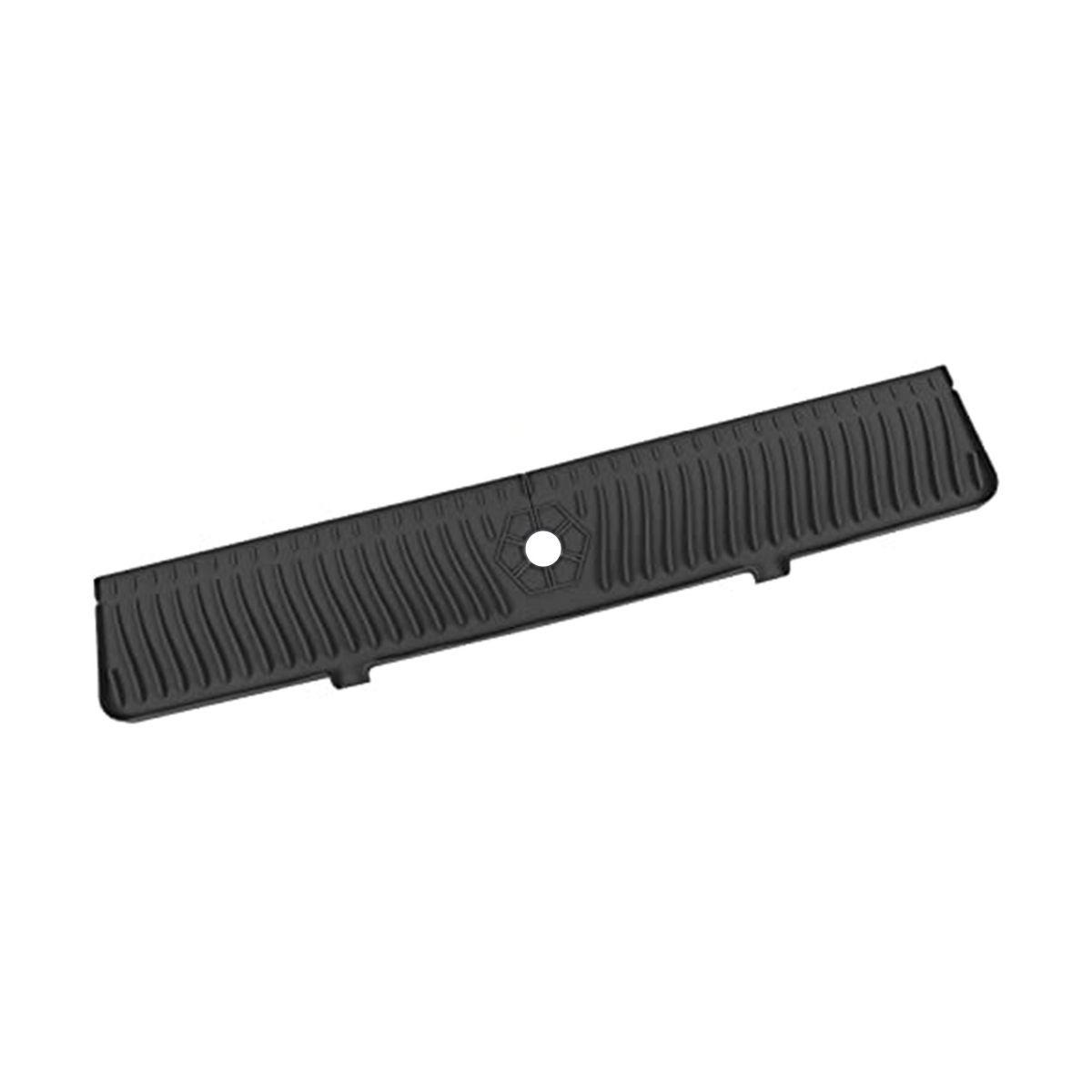 Kitchen Sink Splash Guards Sink Splash Guards Mat Long Silicone Faucet Handle Water Catcher Tray for Kitchen Black