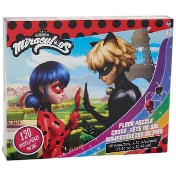 Miraculous Ladybug 120pc Floor Puzzle