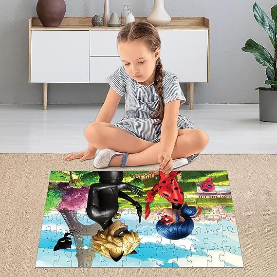 Miraculous Ladybug 120pc Floor Puzzle