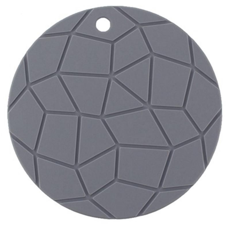 Geometric Round Silicone Potholders,Hot Pads, Opener, Kitche