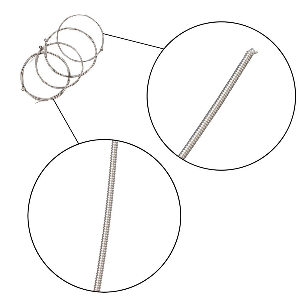 4-string Electric Bass Guitar String Set Nickel Round Wound