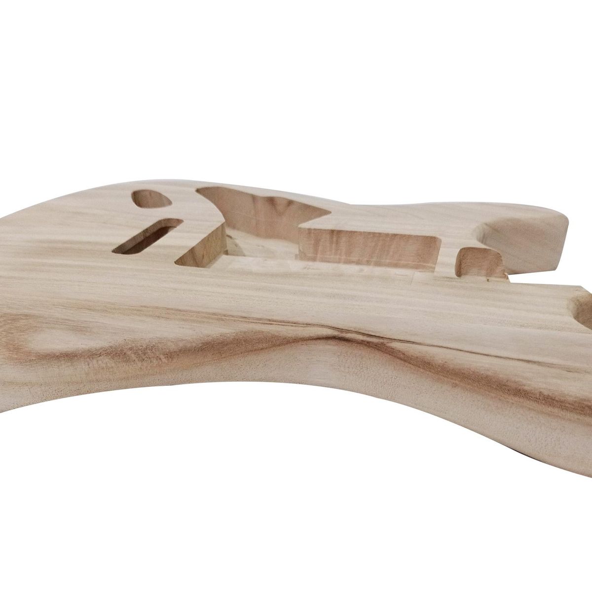 Polished Wood Type Electric Maple Guitar Barrel Body Unfinished Electric Guitar Barrel
