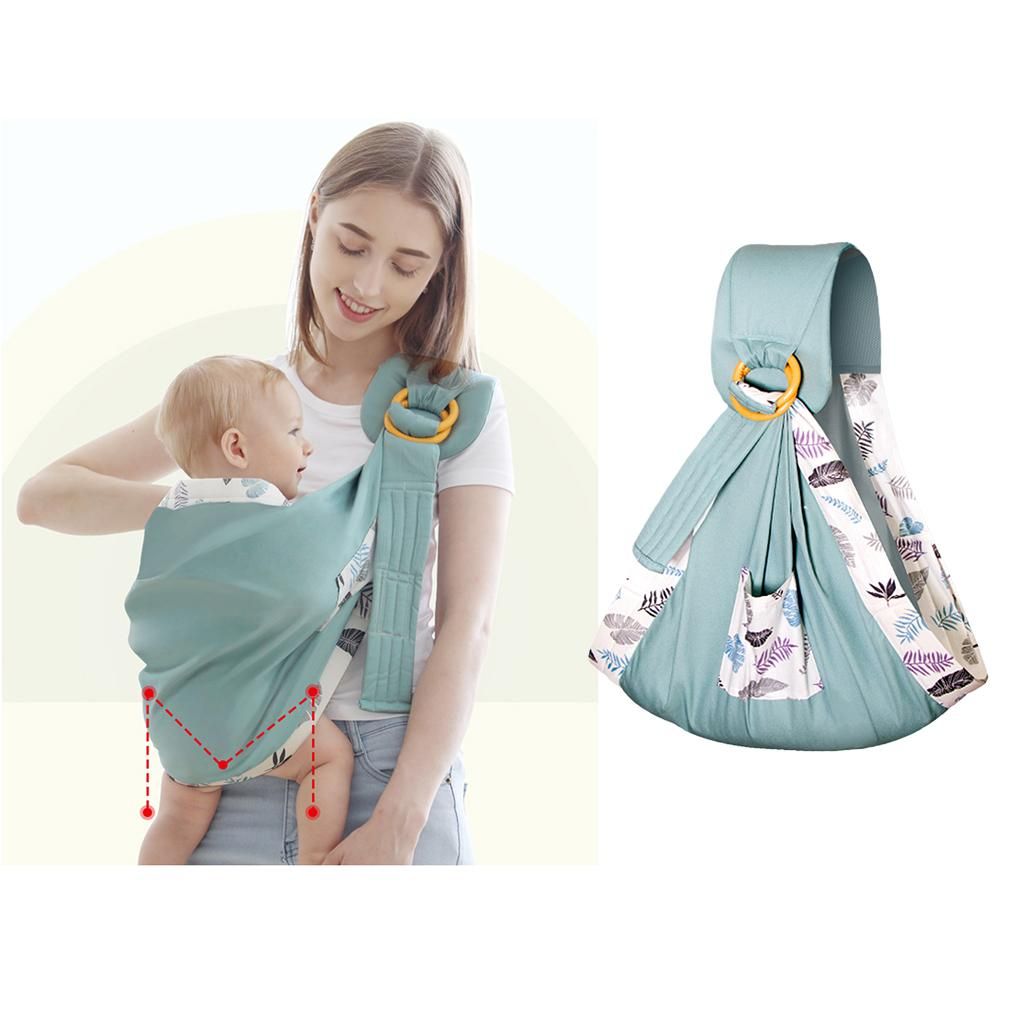 Newborn Infant Baby Carrier Breathable Wrap Sling Backpack 2020 Green