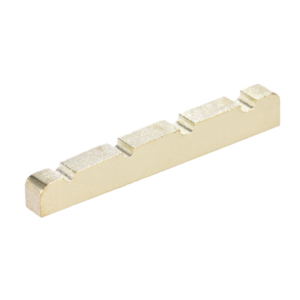 Pre-slotted Brass String Nut For 4-string Electric Bass