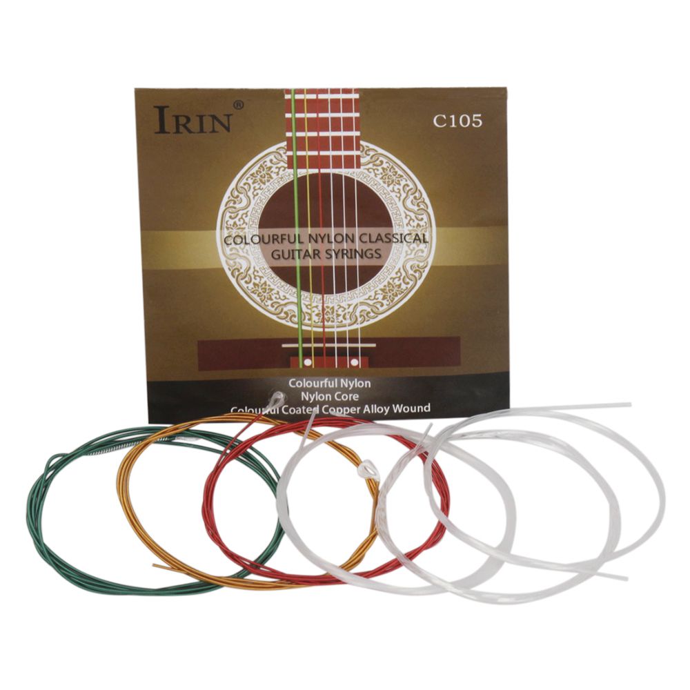 C105 Colorful Acoustic Classical Guitar Strings Nylon