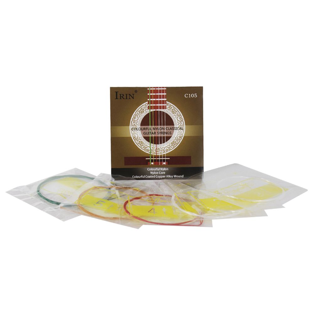C105 Colorful Acoustic Classical Guitar Strings Nylon
