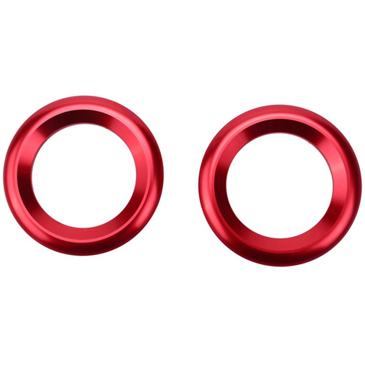 Door Audio Speaker Rings, Anodized Aluminum A-Pillar Loudspeaker Decorations Circle Trims for Honda Civic 2016 2017 2018 2019
