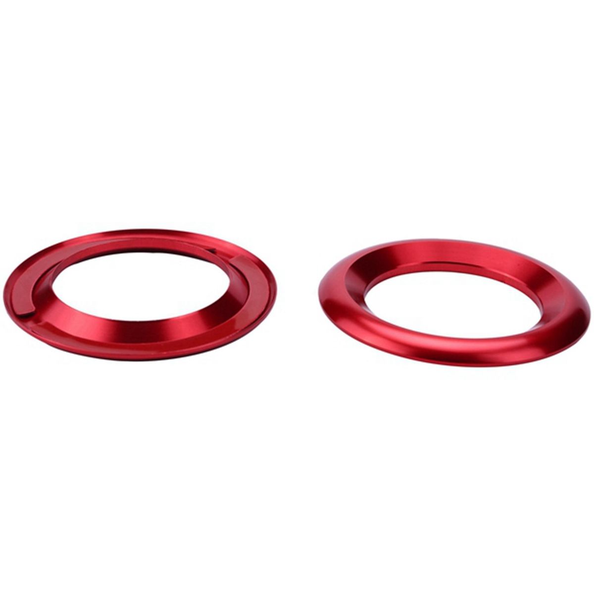 Door Audio Speaker Rings, Anodized Aluminum A-Pillar Loudspeaker Decorations Circle Trims for Honda Civic 2016 2017 2018 2019
