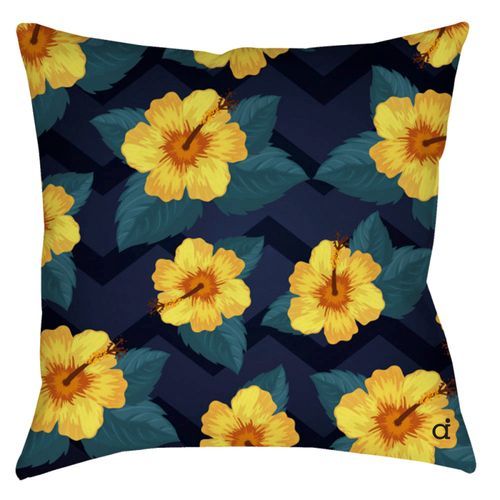 Floral Throw Pillow