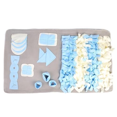 Pet Dog Snuffle Mat Nose Smell Training Blanket Sniffing Pad Slow Feeding Bowl Dog Toys