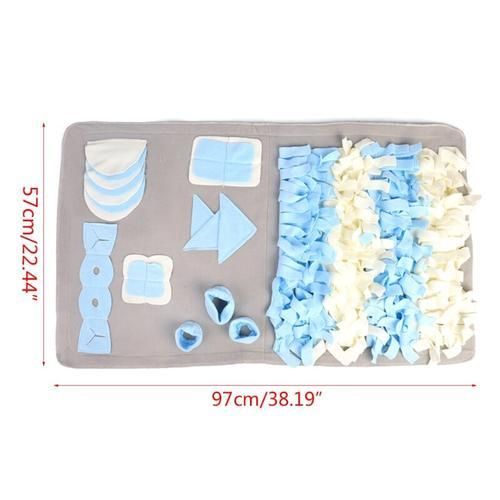 Pet Dog Snuffle Mat Nose Smell Training Blanket Sniffing Pad Slow Feeding Bowl Dog Toys