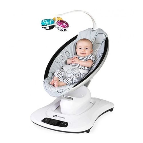 Mamaroo 4.0 Baby Rocker/Bouncer Silver Plush