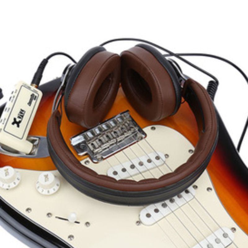 Plug Headphone Amp Elec Recharge 1pc Mini Guitar Portable