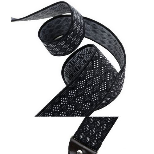 Men's Suspender-Dotted Gray