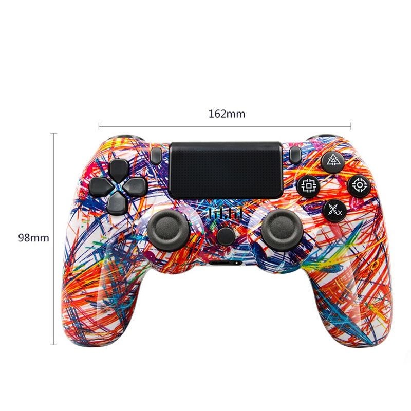 Wireless Bluetooth Gamepad For PS4  White