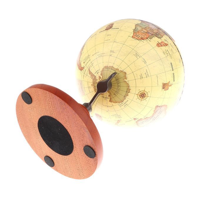 Globe World Desktop Rotating Earth Map Ocean Geography Educational
