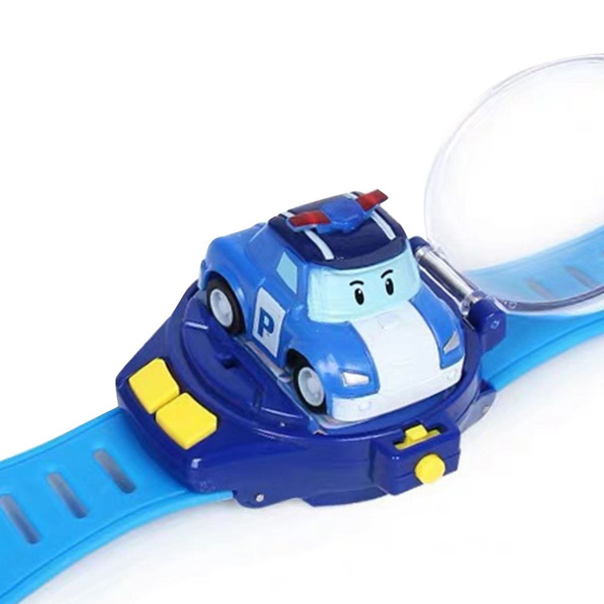 1 Set Watch RC Car Cartoon Watch Remote Control Racing Car Toy Pink