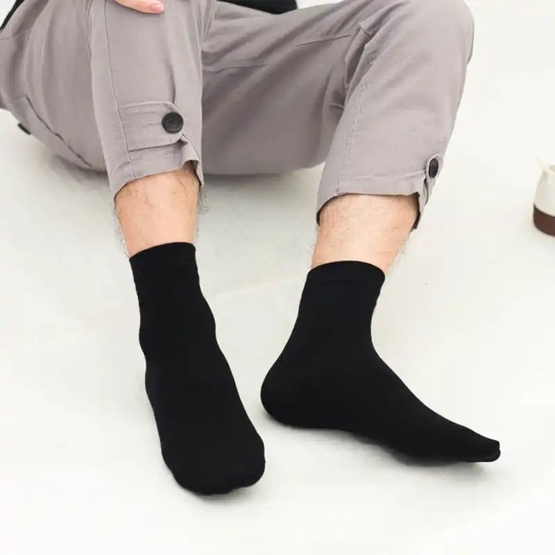 4 PAIR SNEAKERS LOAFERS LONG BUSINESS MEN SOCKS