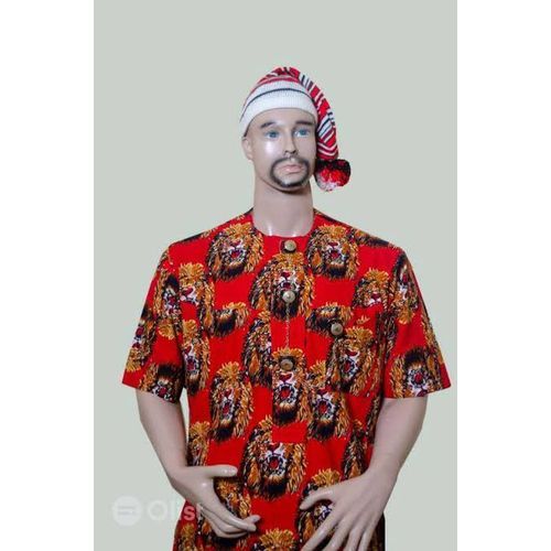 Isi Agu - Igbo Traditional Top For Men