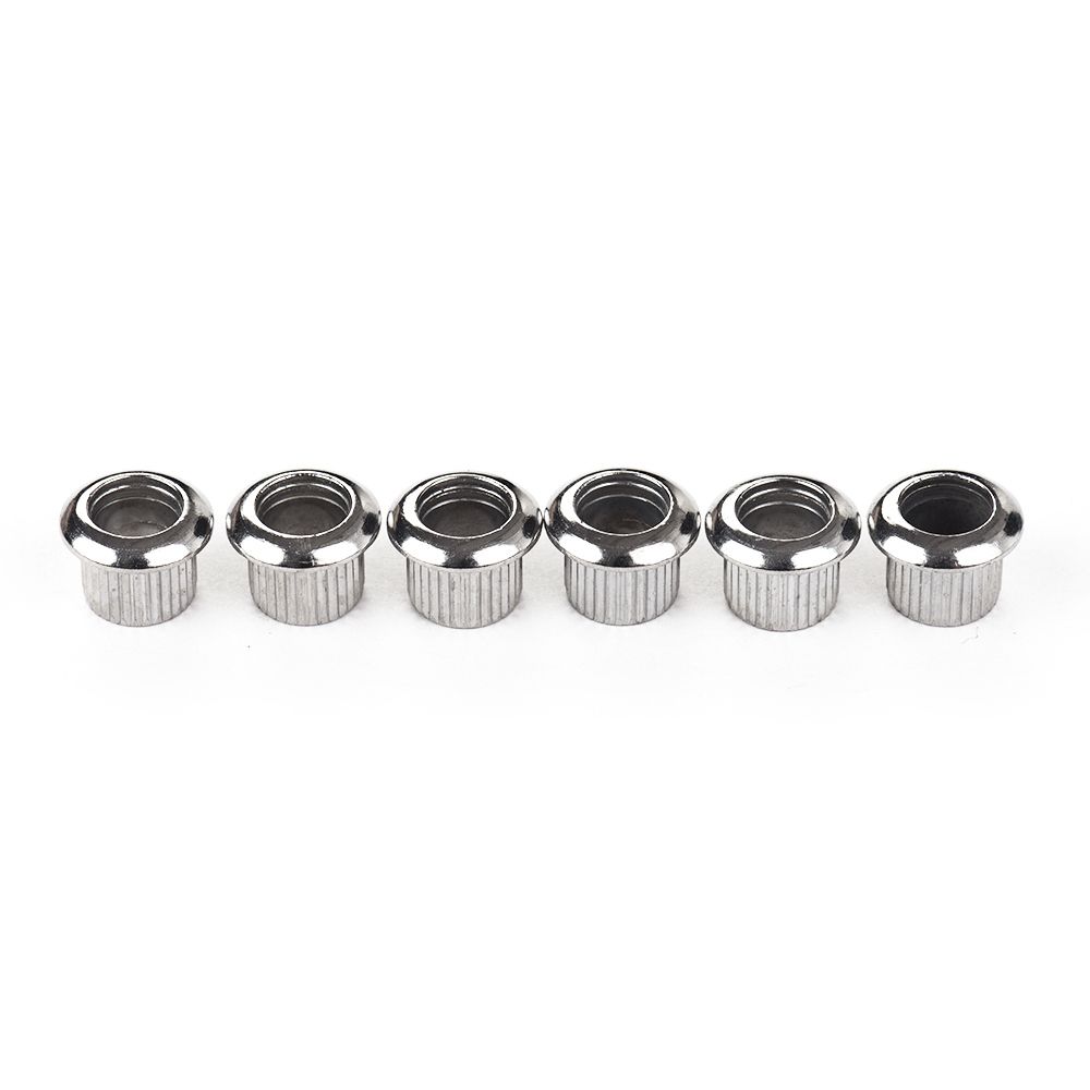 6 In-Line Semi-Closed Guitar Locking Tuners Tuning Pegs