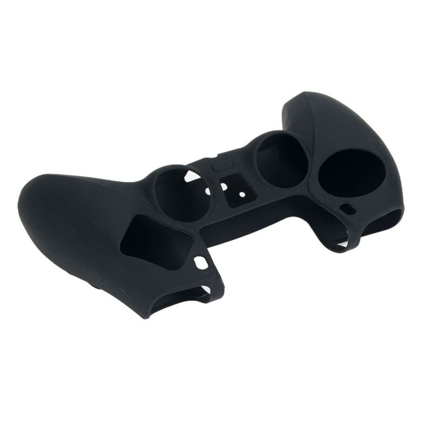 Soft Silicone Skin Protective Case Cover Grip For PS5 Controller Black