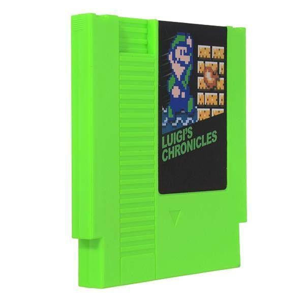 Luigi's Chronicles 72 Pin 8 Bit Game Card Cartridge