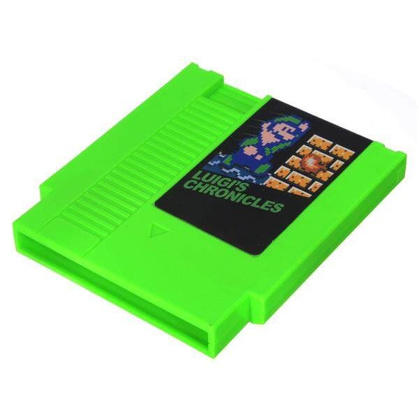 Luigi's Chronicles 72 Pin 8 Bit Game Card Cartridge