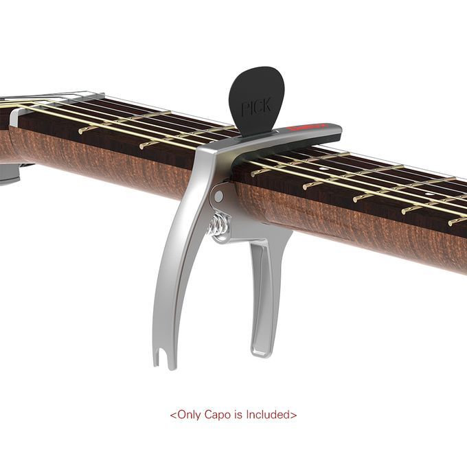 Multifunctional 3-in-1 Guitar Capo Premium Zinc Alloy Quick