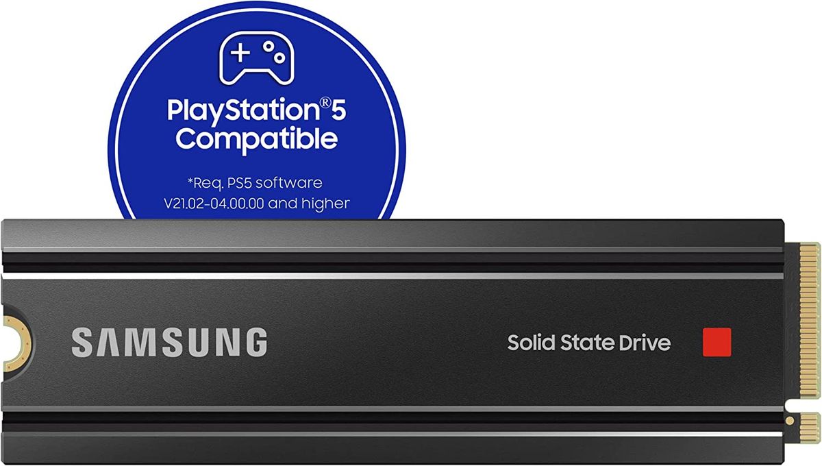 1TB Samsung 980 PRO Heatsink SSD M.2 NVMe PCIe 4.0 - PS5