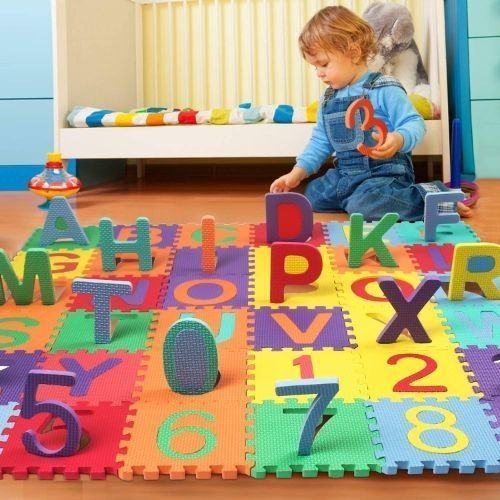 Kids Eva Puzzle Mats Alphabet Nd Numbers