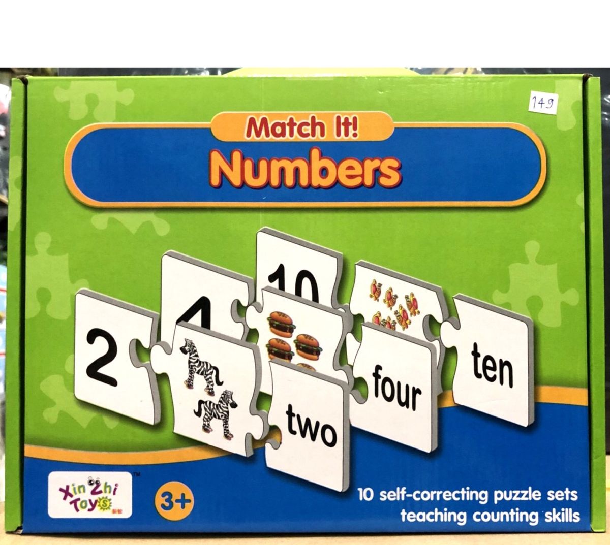 Match It Numbers Puzzle