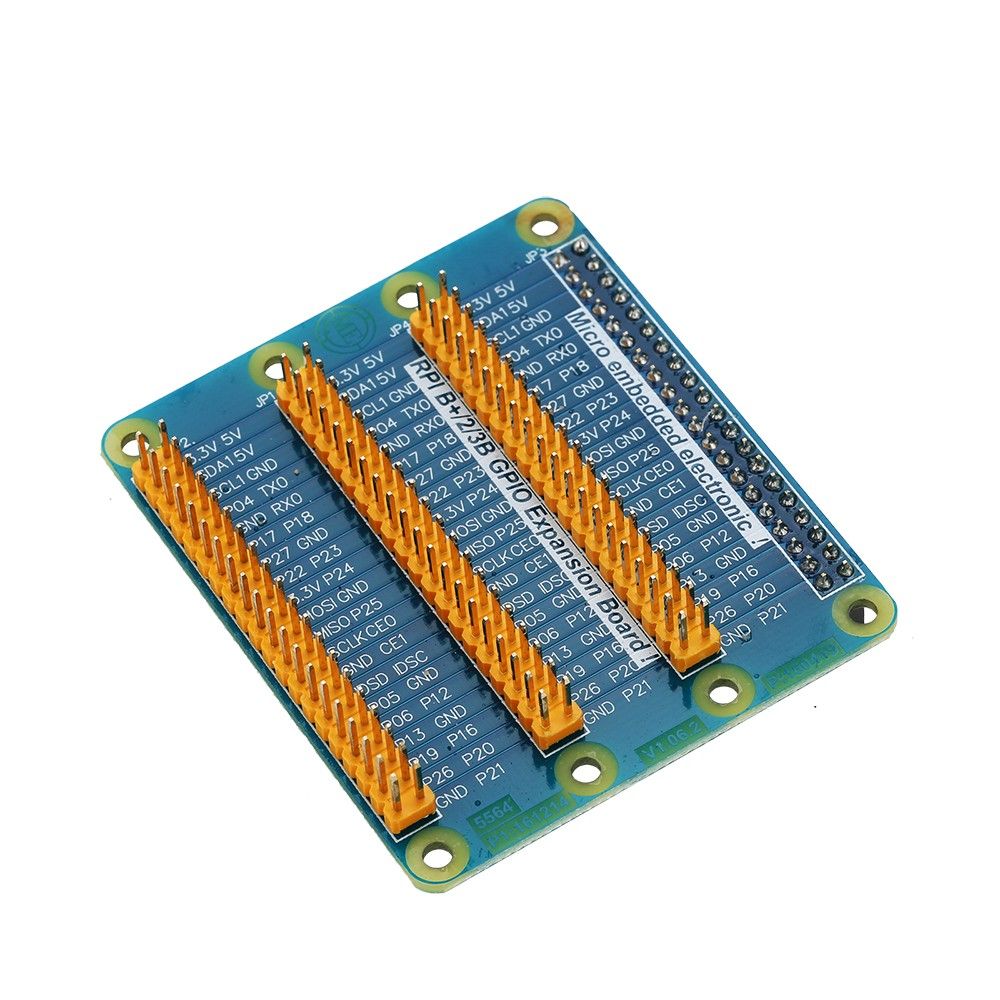 Expansion Board For Raspberry Pi Version 2/3/B+ GPIO Serial