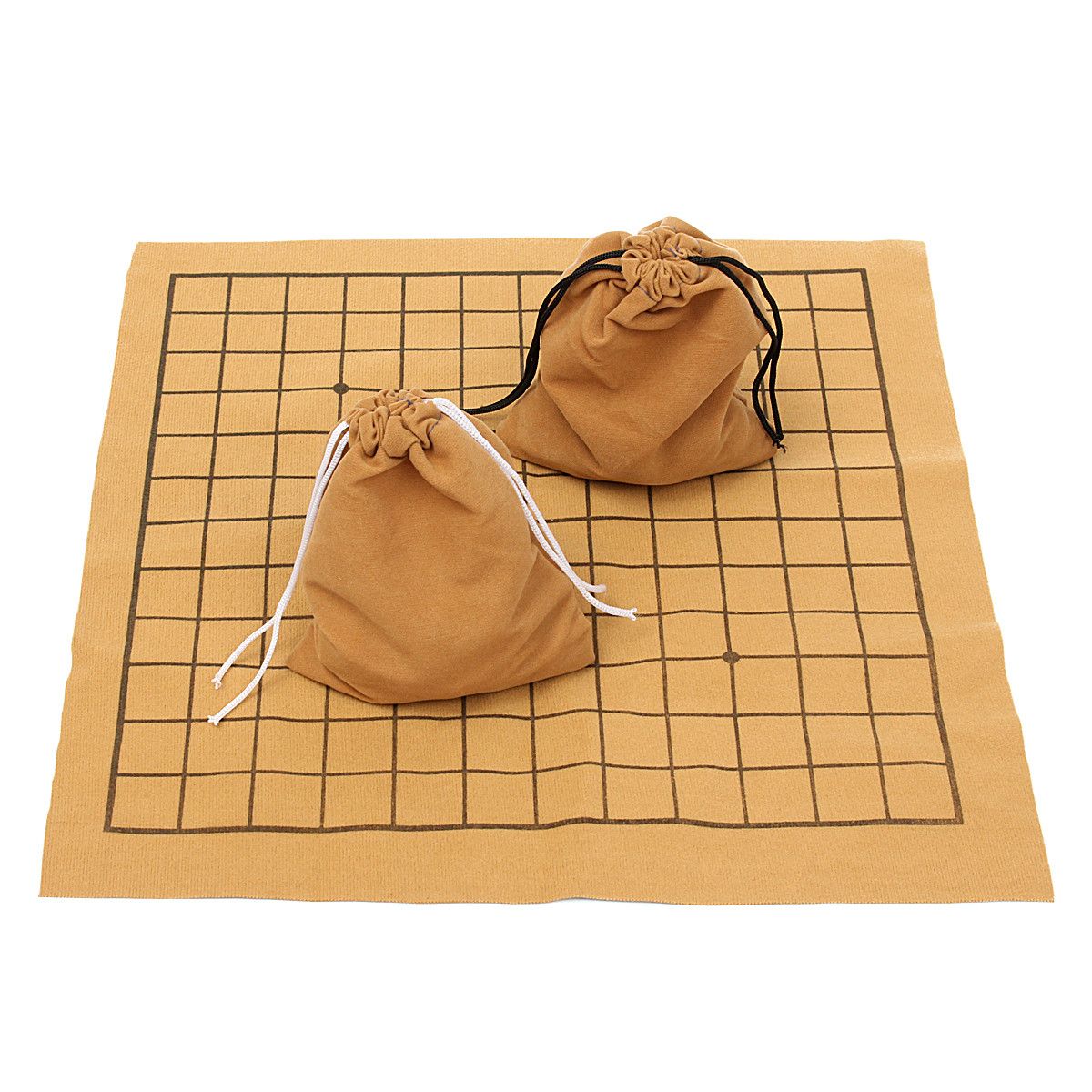90Pcs Go Bang Chess Game Set Suede Leather Sheet Board Children Educational Toy