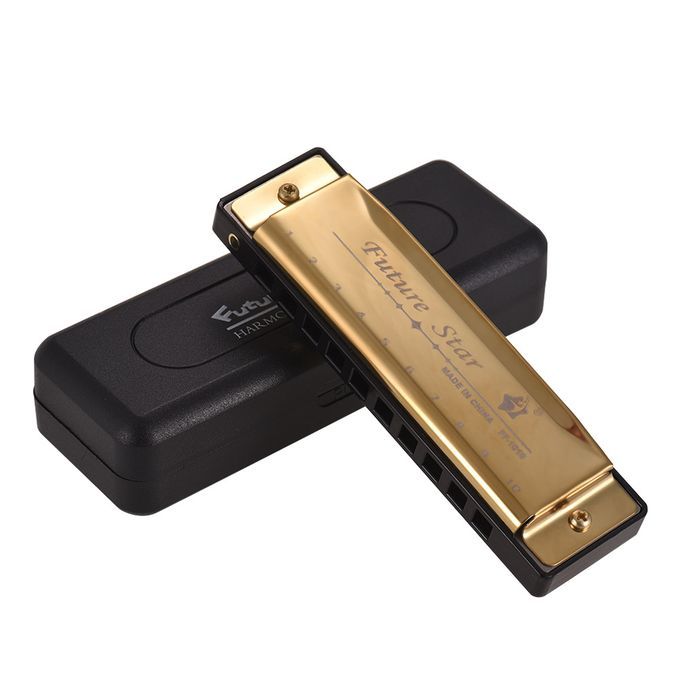 Key Of C Diatonic Harmonica Mouthorgan With ABS Reeds
